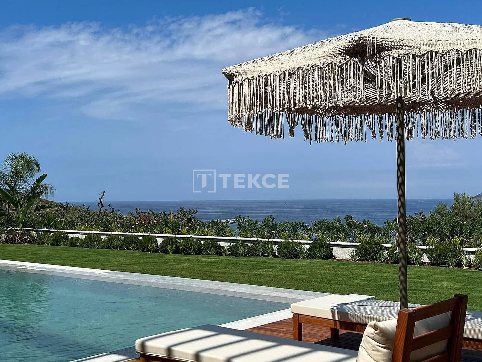 4-Bedroom Villa with Sea View and Private Pool in Bodrum
