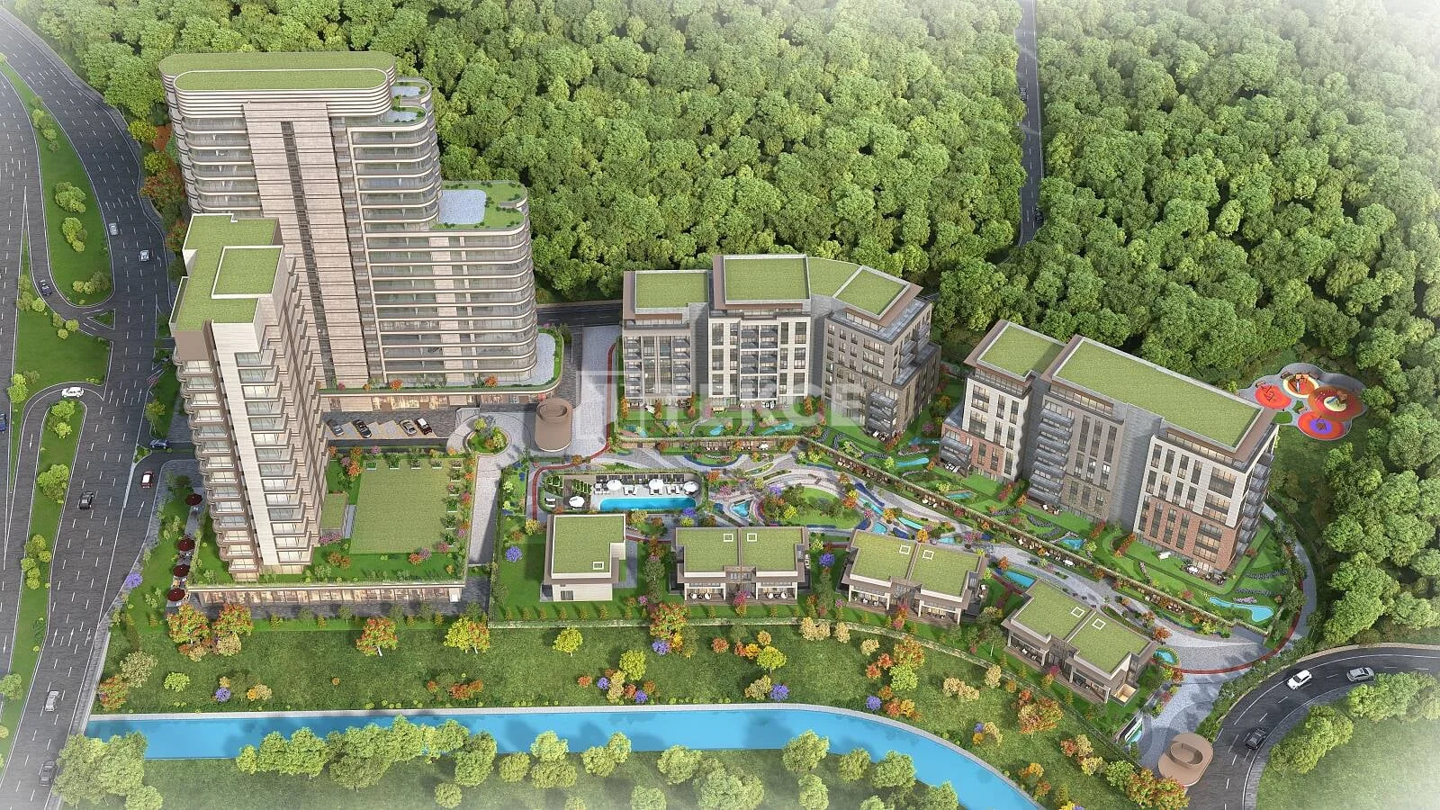 2-Bedroom Apartment with City and Forest Views in Sariyer, Istanbul