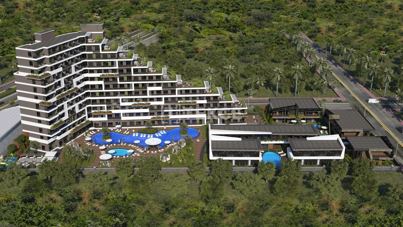 1-Bedroom Apartment with Mountain View in Aksu, Antalya, photo 4