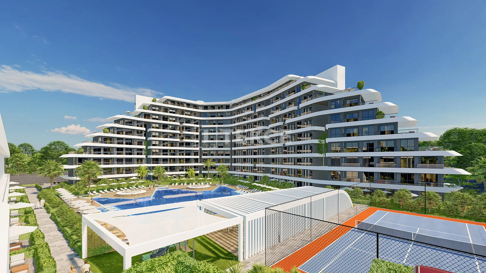 1-Bedroom Apartment with Private Pool in Aksu, Antalya, photo 5