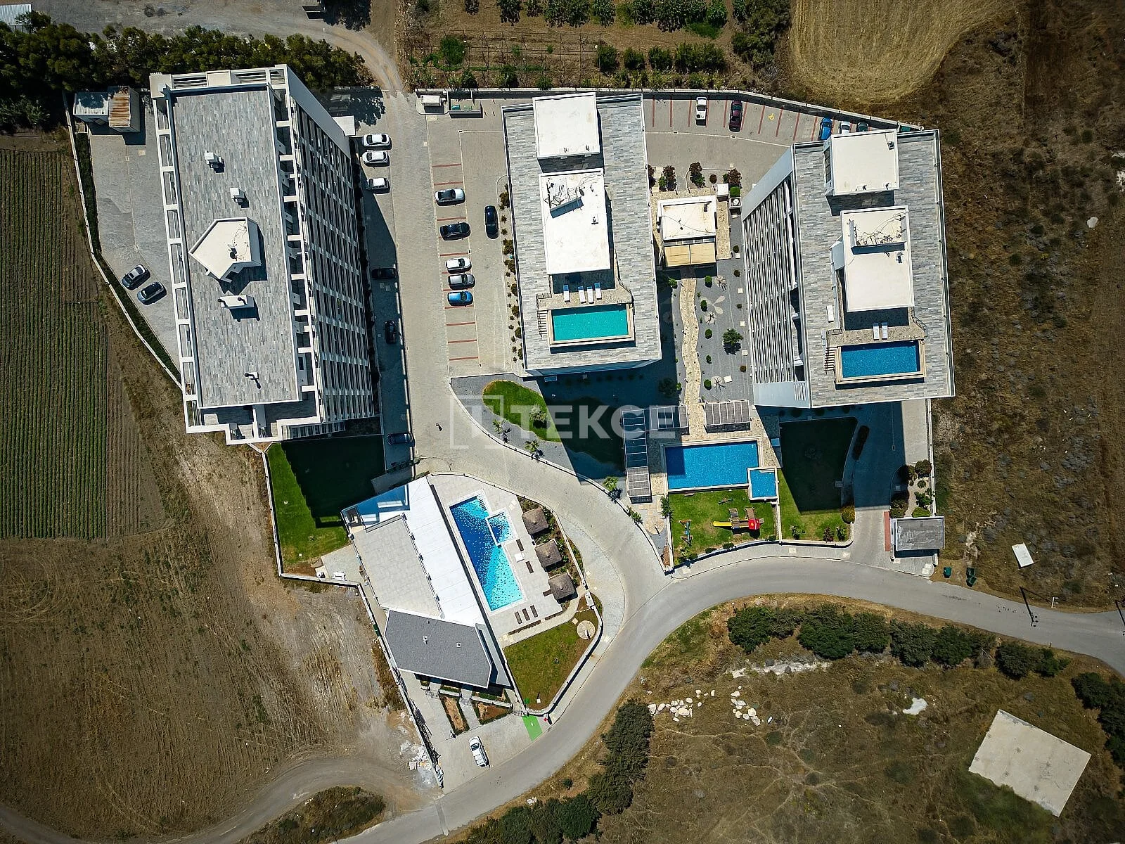 Меблированная квартира с видом на море в Лефке, 52 м², фото 5