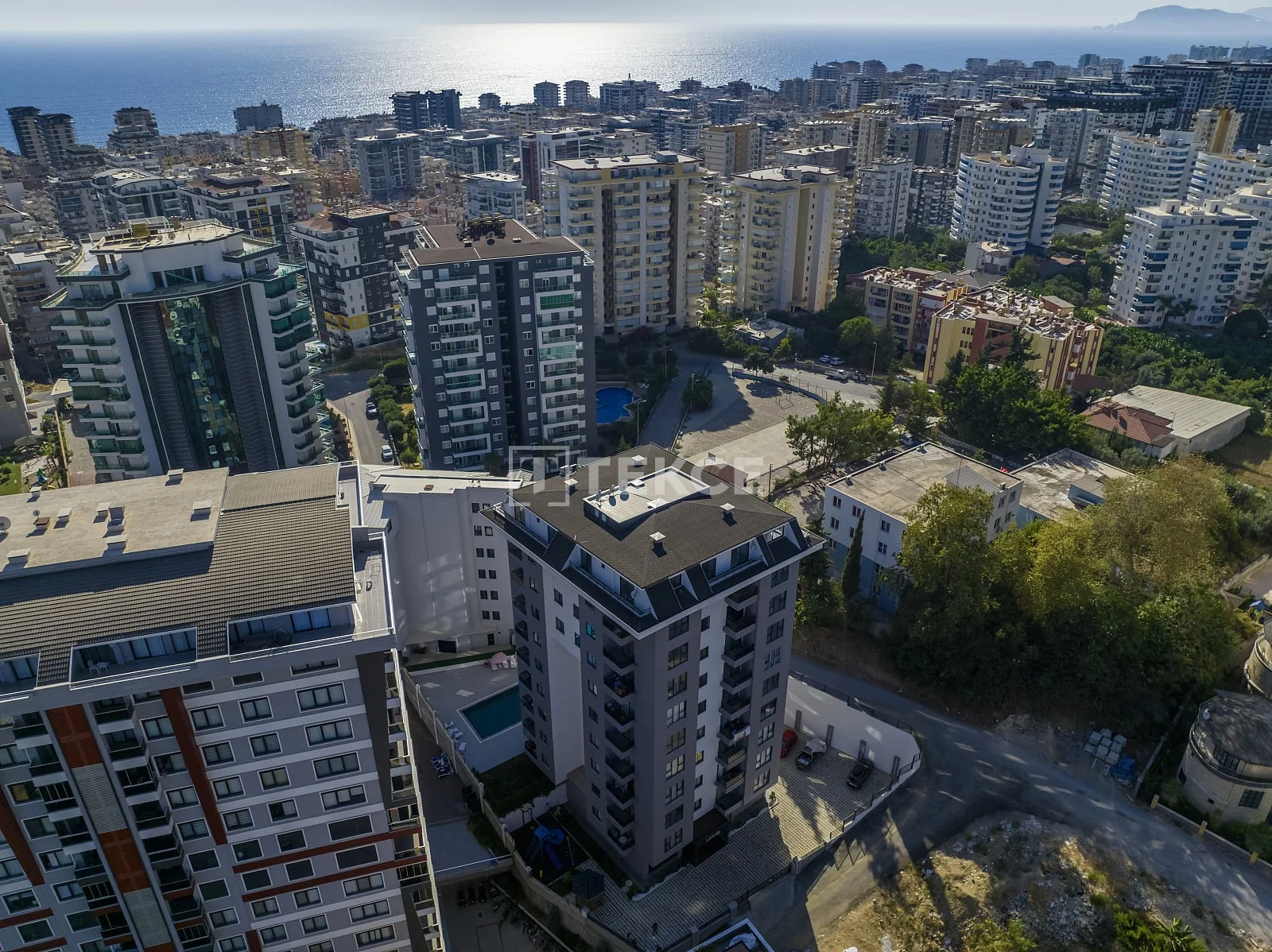 Квартира 3 комнаты (2 спальни) в Махмутларе, Алания, 2024