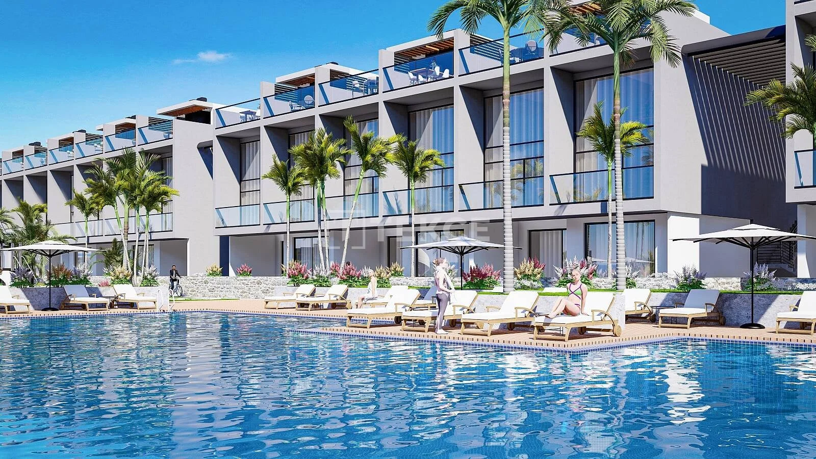 2-Bedroom Penthouse with Terrace and Garden in Famagusta
