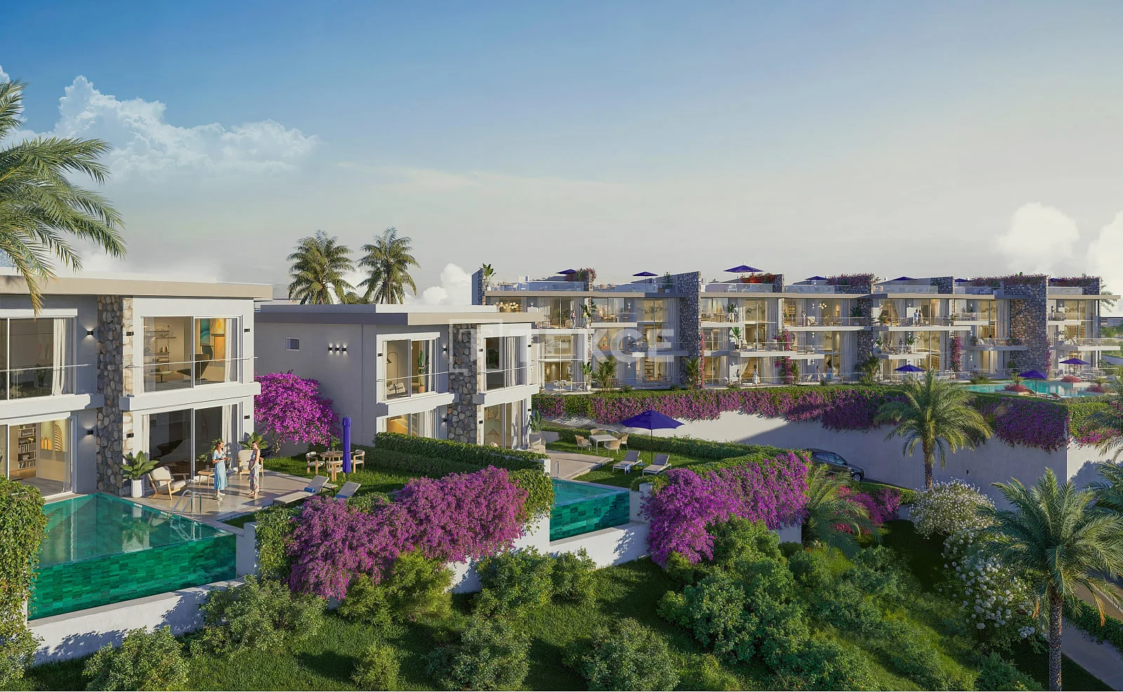 2-Bedroom Penthouse with Sea and Mountain Views in Kyrenia