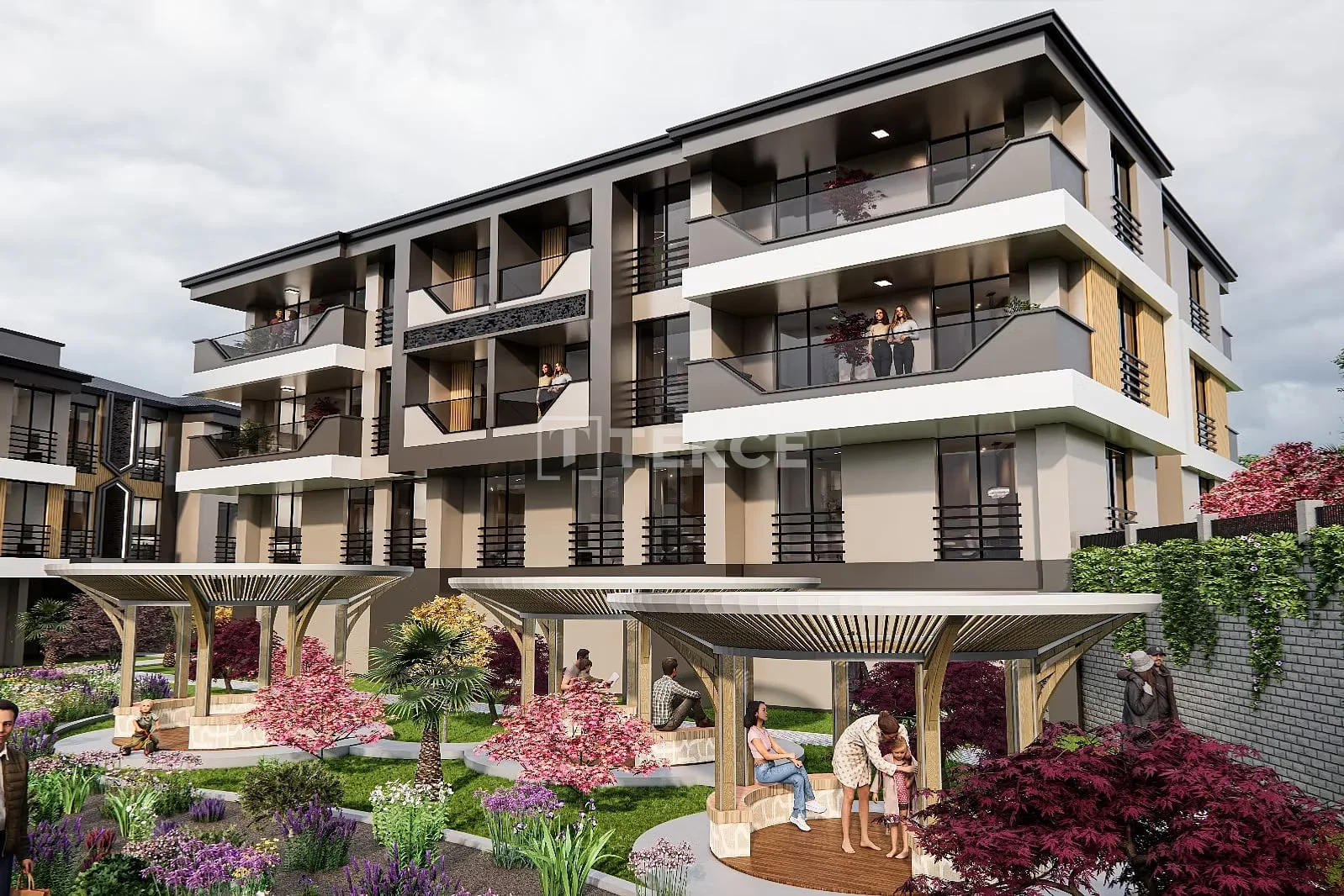 2-Bedroom Apartment with Sea and Mountain Views in Yalova