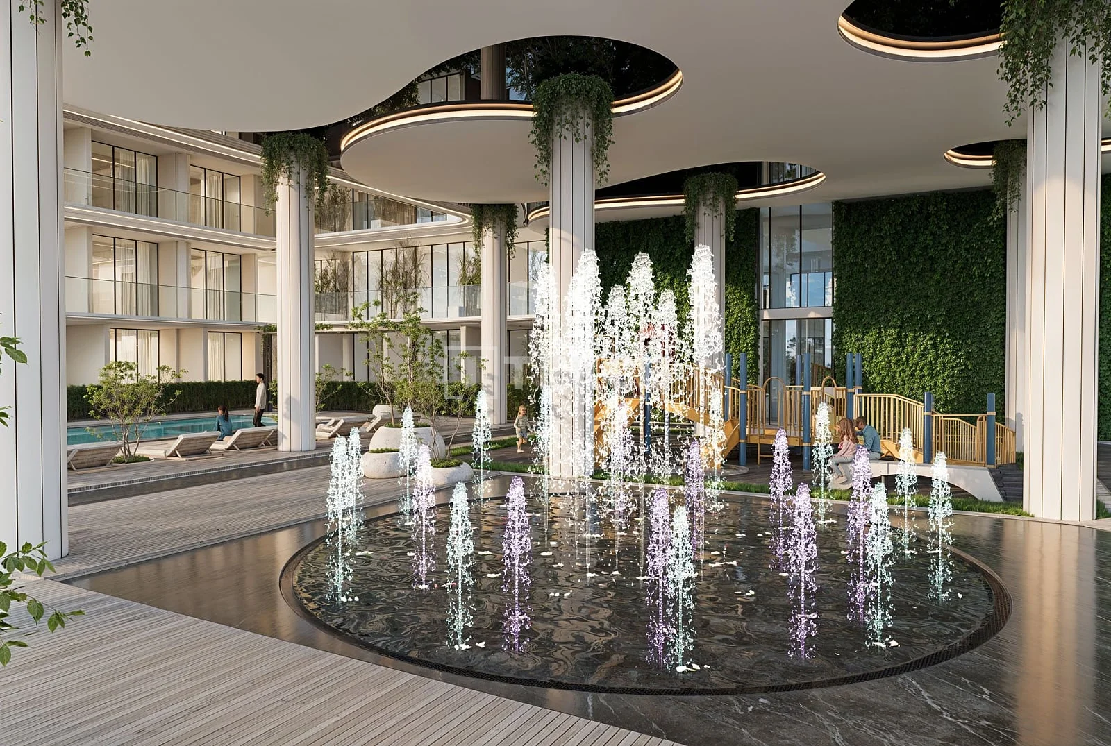 1-Bedroom Apartment with Private Pool in Majjan, Dubai, photo 2