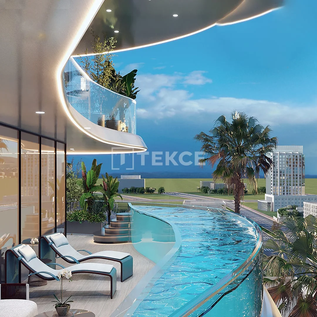 3-Bedroom Apartment with Private Pool in Jumeirah Village Circle, Dubai