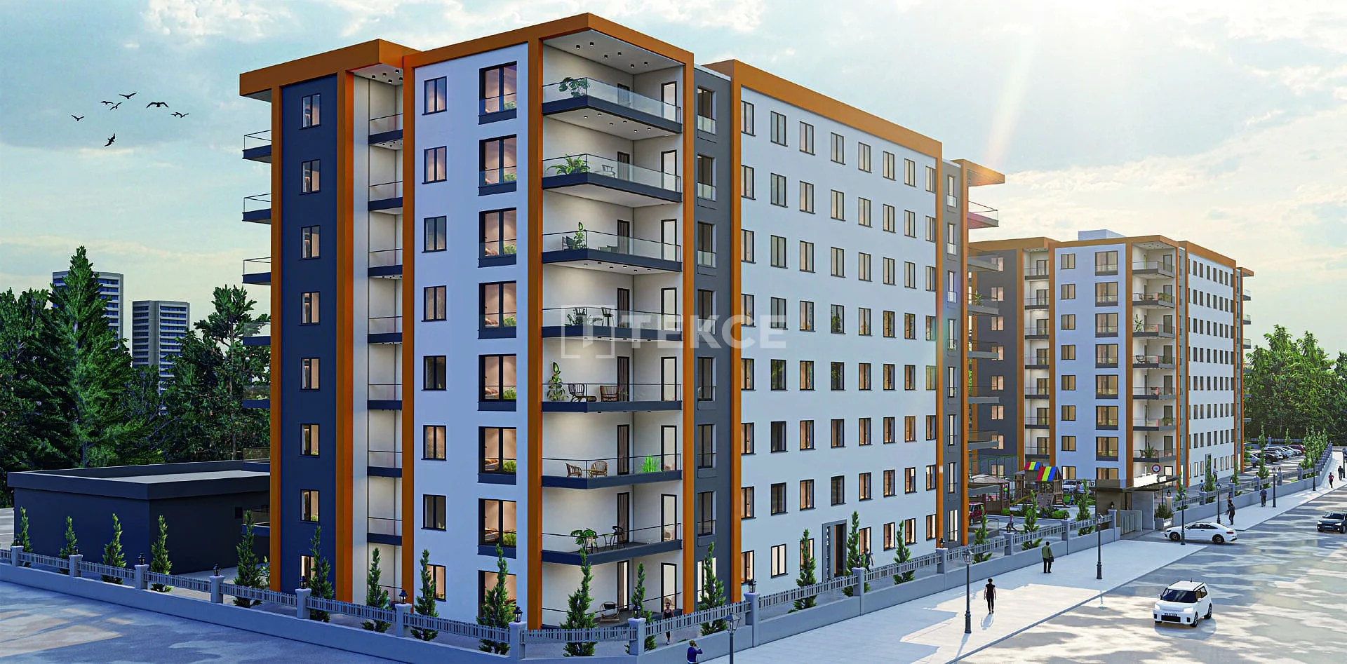 4-Bedroom Apartment in a Gated Complex in Ankara