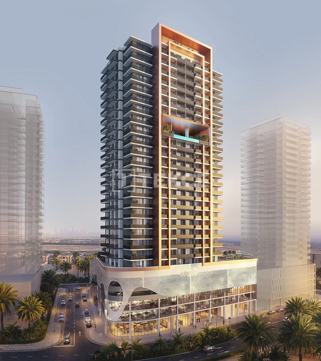 1-Bedroom Apartment with City View in Jumeirah Village Circle, Dubai