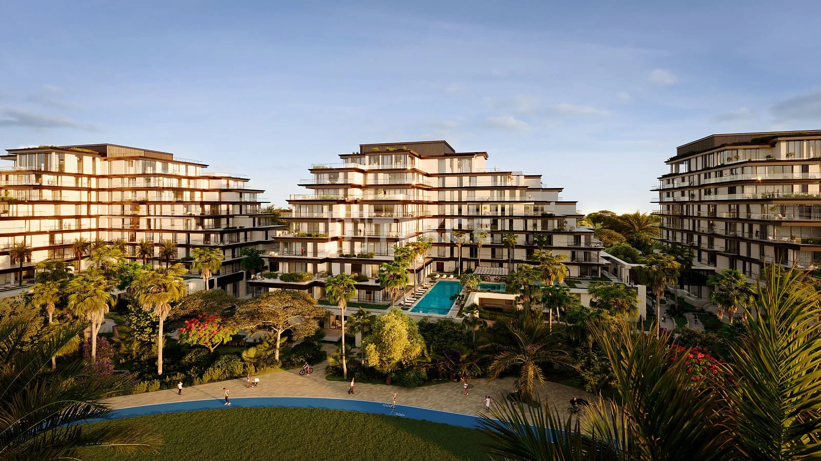3-Bedroom Apartment with City and Golf Course Views on Yas Island, Abu Dhabi