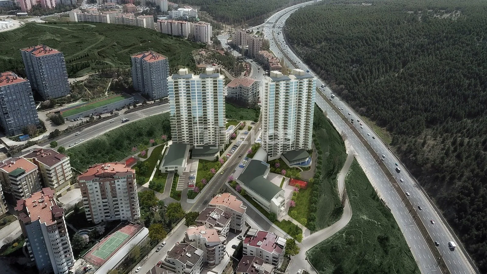 5-Bedroom Apartment with City and Forest Views in Cankaya, Ankara