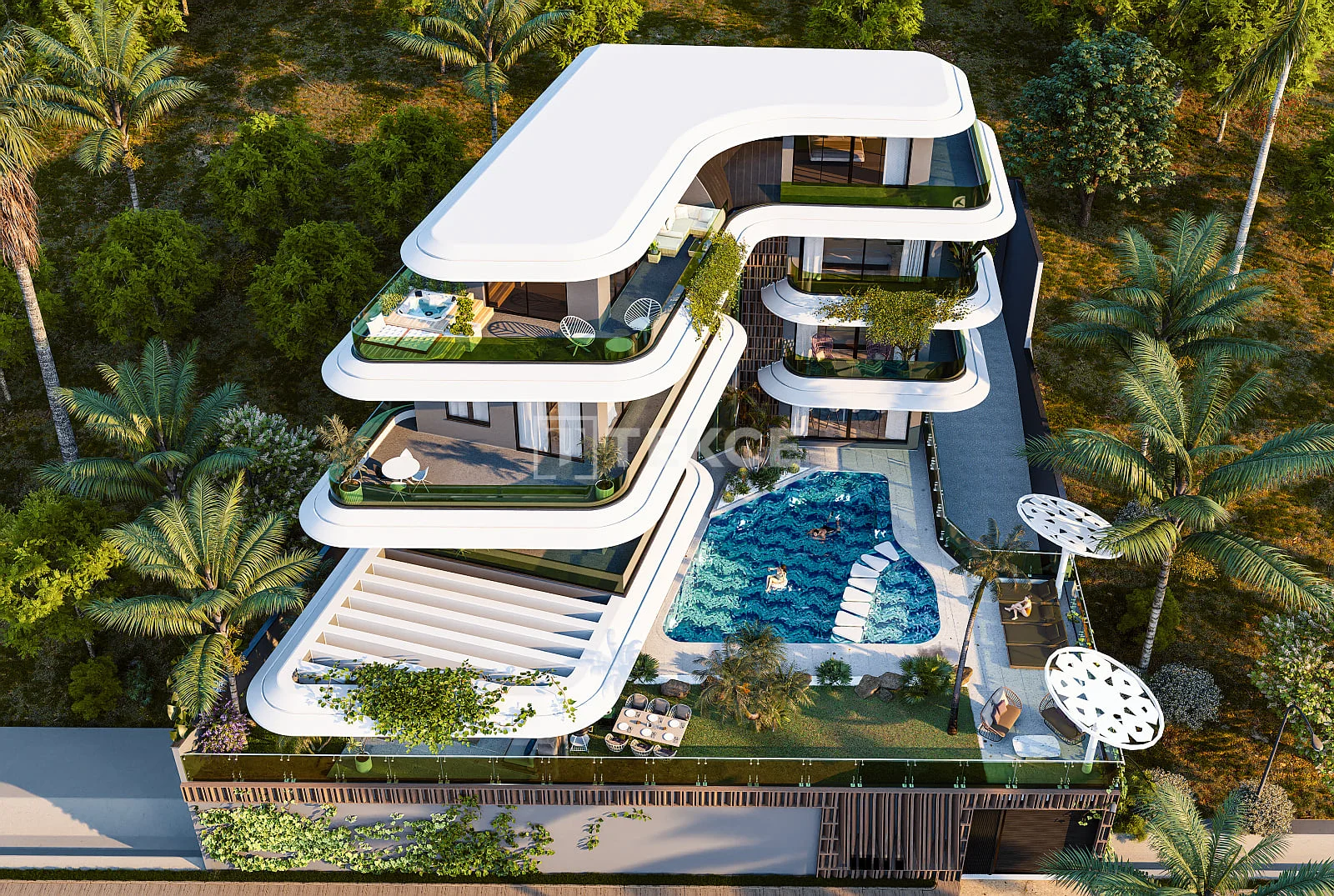 7-Bedroom Luxury Villa with Smart Home and Sea View in Kargicak, Alanya, photo 4