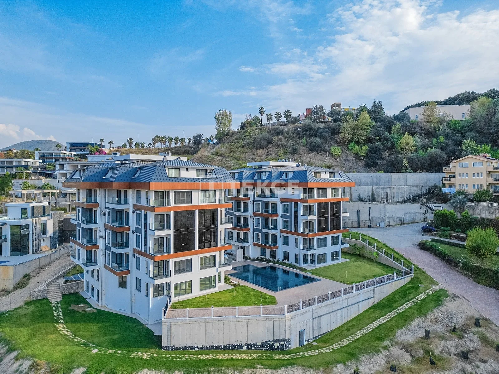 1-Bedroom Apartment with Sea View in Kargicak, Alanya