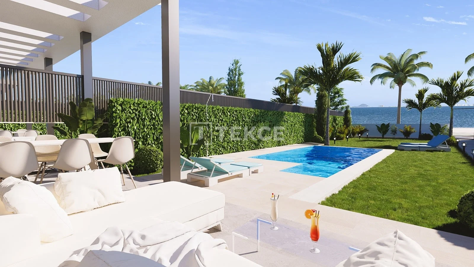 3-Bedroom Villa with Private Pool and Sea View in Los Alcazares, photo 5