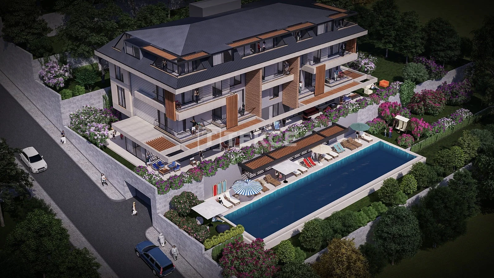 2-Bedroom Apartment with Sea View in Alanya