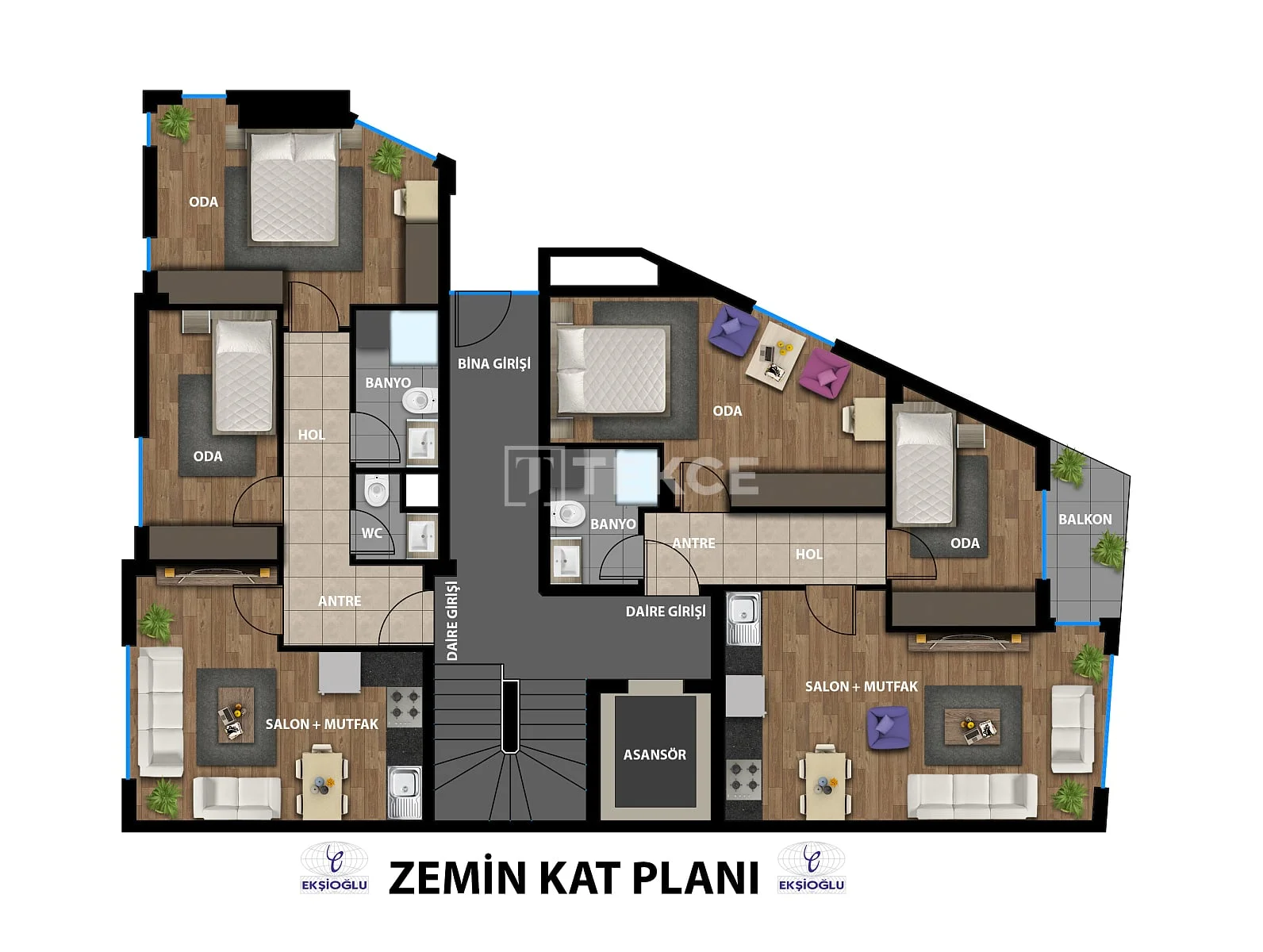 2-Bedroom Apartment in Muratpasa, Antalya, photo 5
