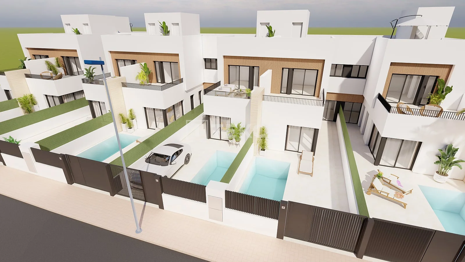 3-Bedroom Townhouse with Private Pool and Garden in Murcia, photo 3