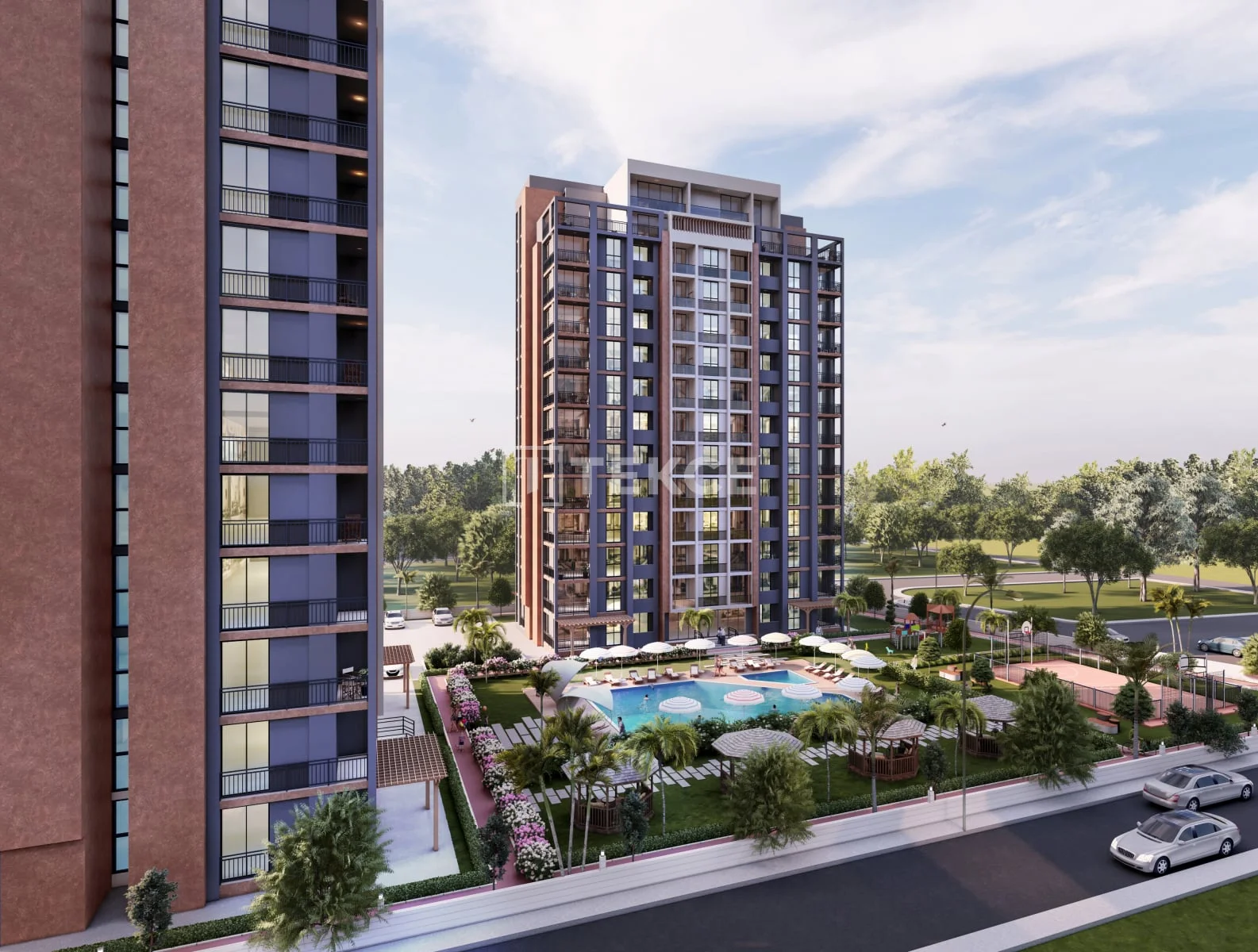 2-Bedroom Apartment with City Views in Mezitli, Mersin