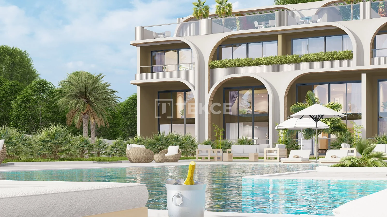 1-Bedroom Penthouse and Apartment with Sea View in Kyrenia, photo 4