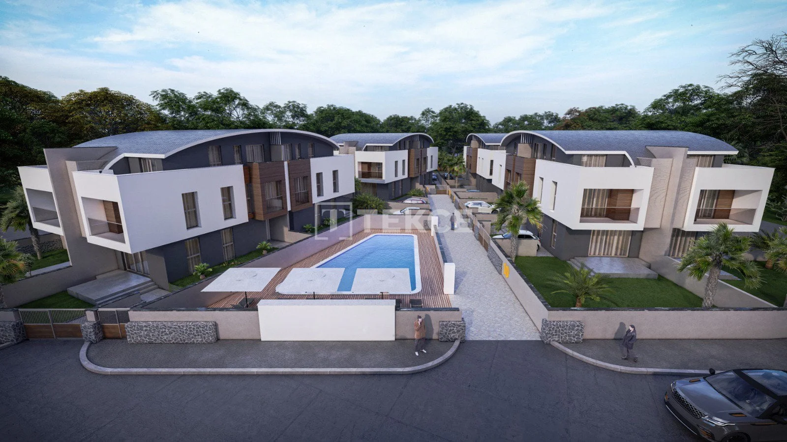 5-Bedroom Villa with Private Garden in Dosemealti, Antalya