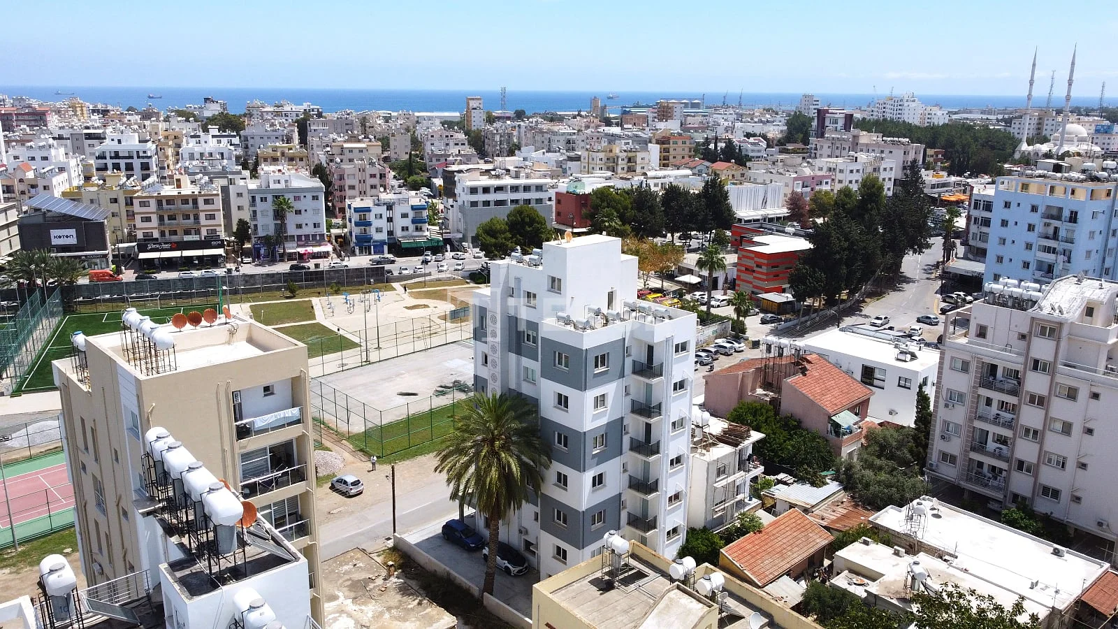 1-Bedroom Apartment with City View in Famagusta
