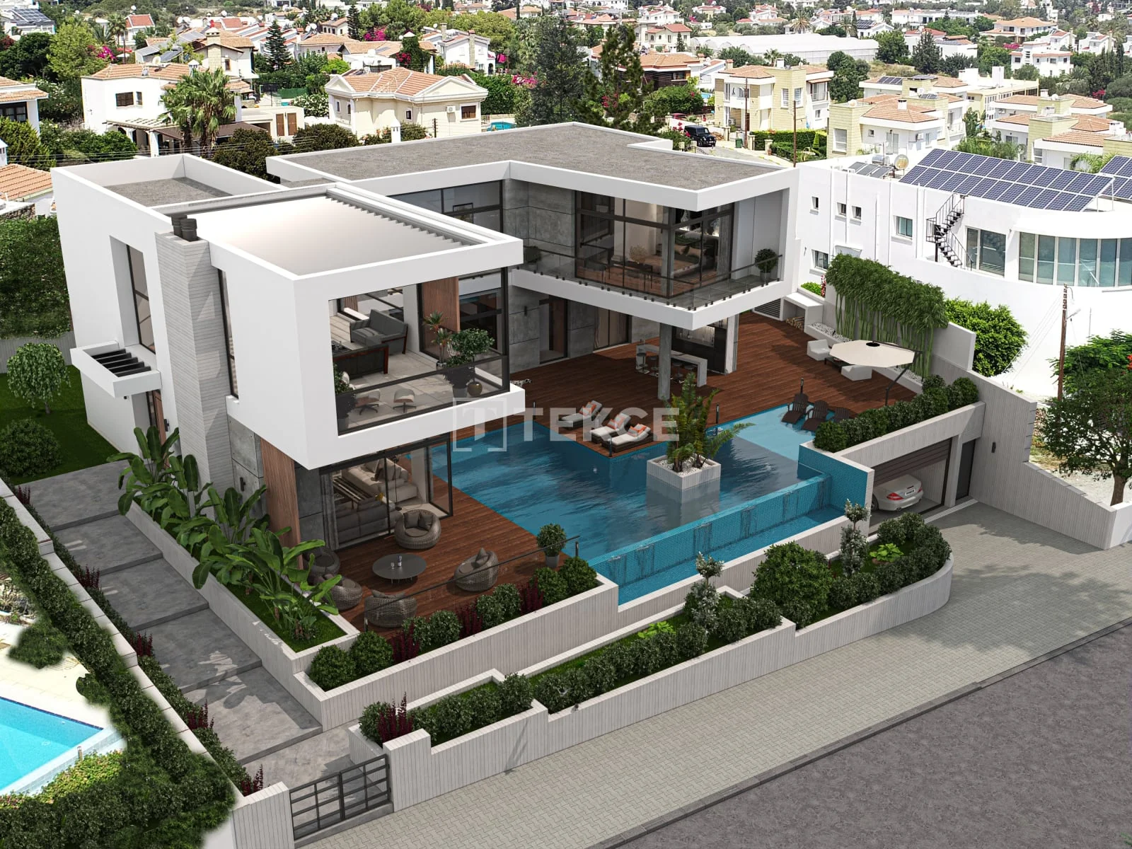 5-Bedroom Villa with Private Pool and Sea View in Kyrenia, photo 4