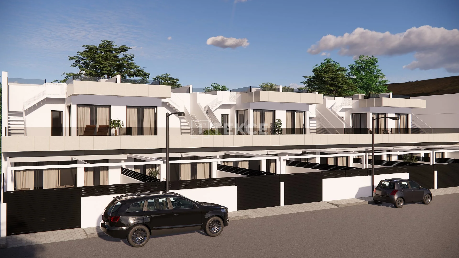 3-Bedroom Townhouses with Private Pool in Rojales, Alicante