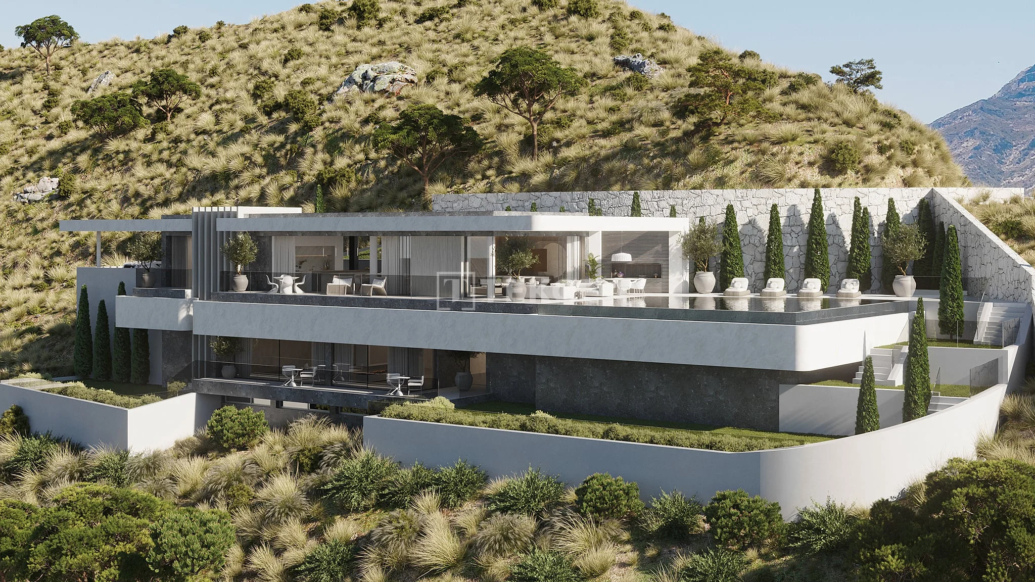 3-Bedroom Villa with Sea View in Benahavis, Spain, photo 3