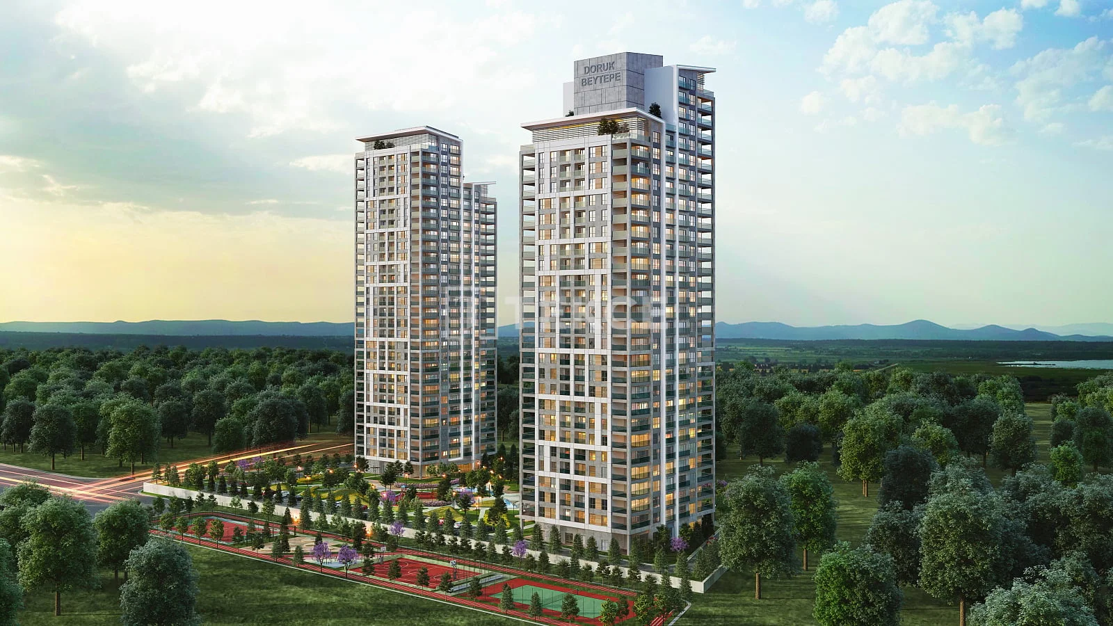4-Bedroom Apartment with City View in Cankaya, Ankara