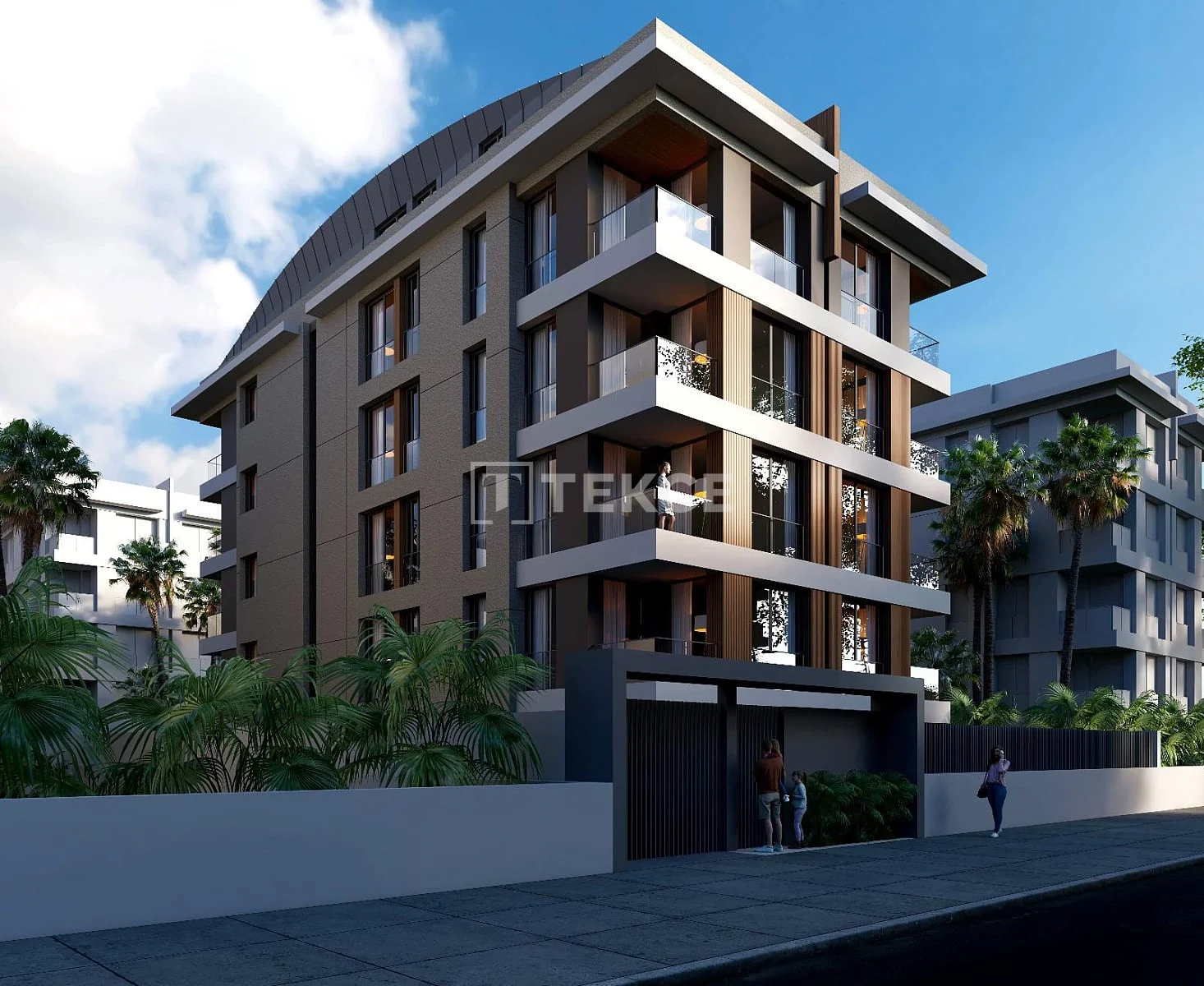 2-Bedroom Apartment with Sea View in Muratpasa, Antalya