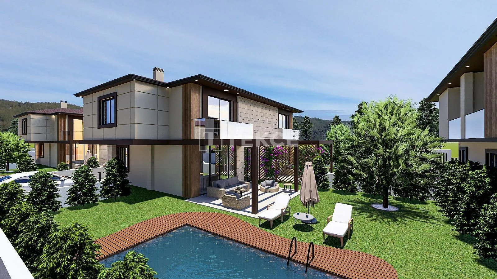 4-Bedroom Duplex Villa with Private Pool in Ula, Mugla, photo 3