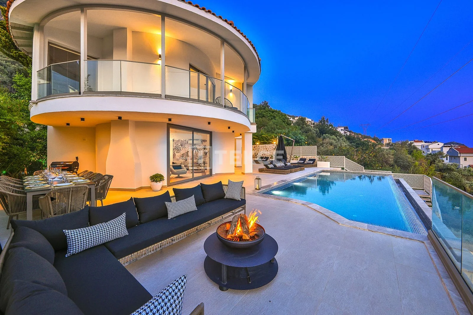 5-Bedroom Villa with Private Pool and Sea View in Kas, Antalya