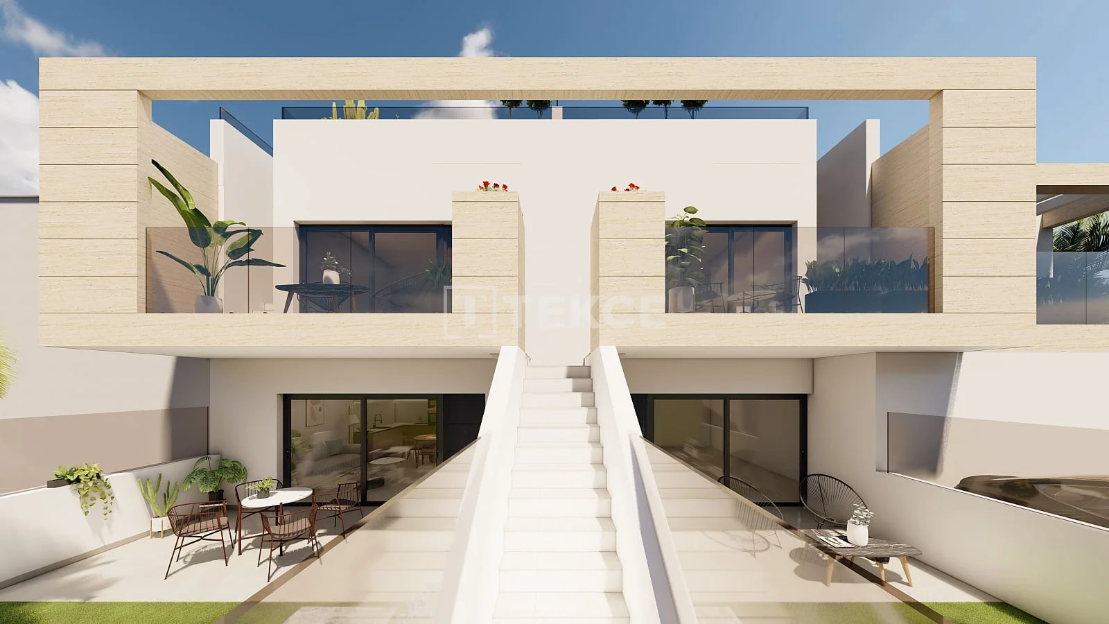 2-Bedroom Apartment with Garden and Pool in San Pedro del Pinatar