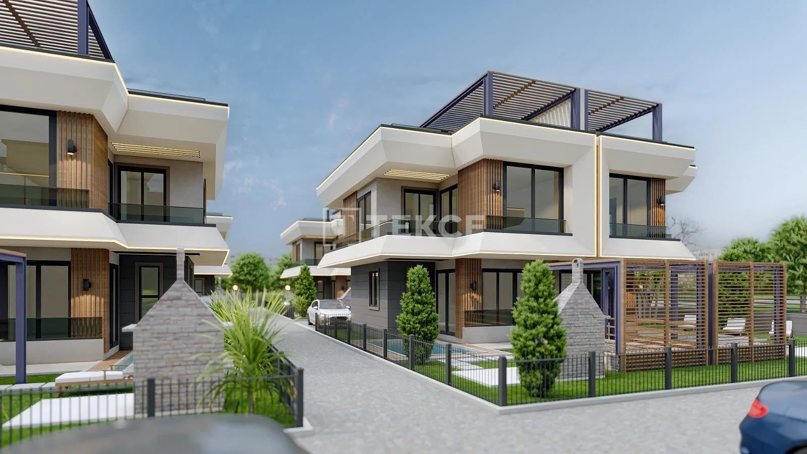 3-Bedroom Villa with Private Pool and Sea View in Mersin, photo 2