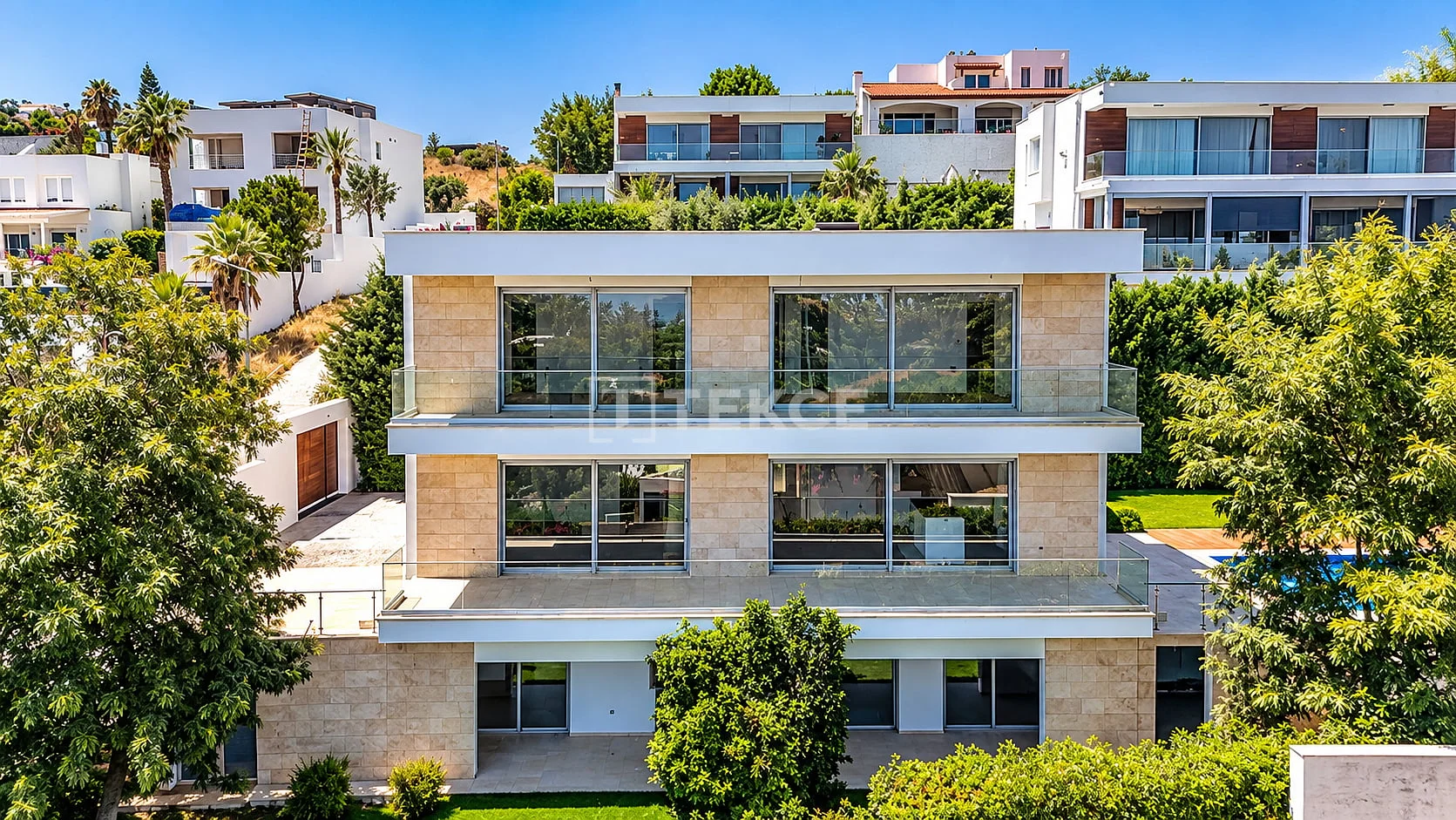 6-Bedroom Villa with Private Pool and Sea View in Bodrum
