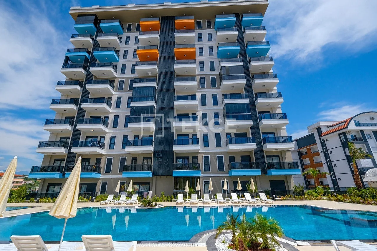 1-Bedroom Apartment with Mountain View in Avsallar, Alanya