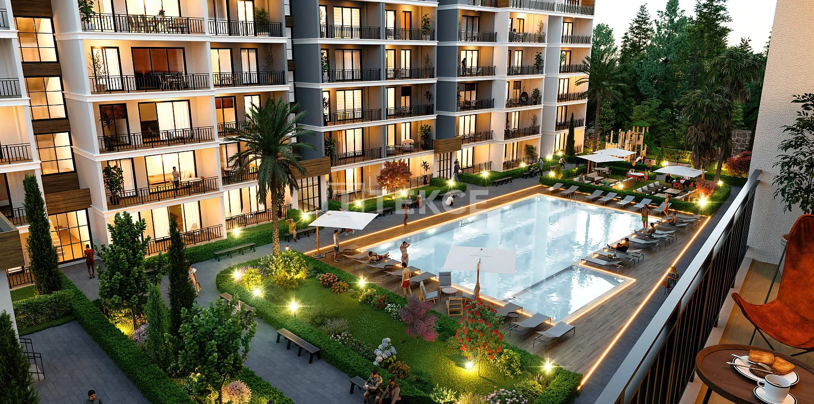 2-Bedroom Apartment with Sea View in Mudanya