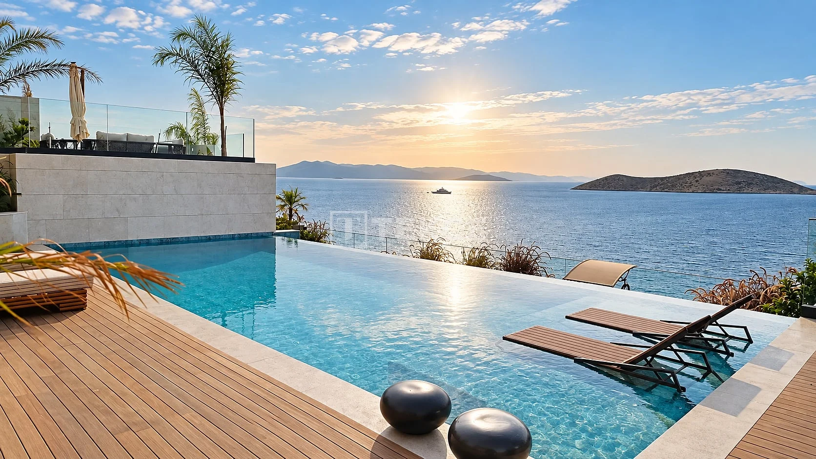 6-Bedroom Villa with Private Pool and Sea View in Bodrum