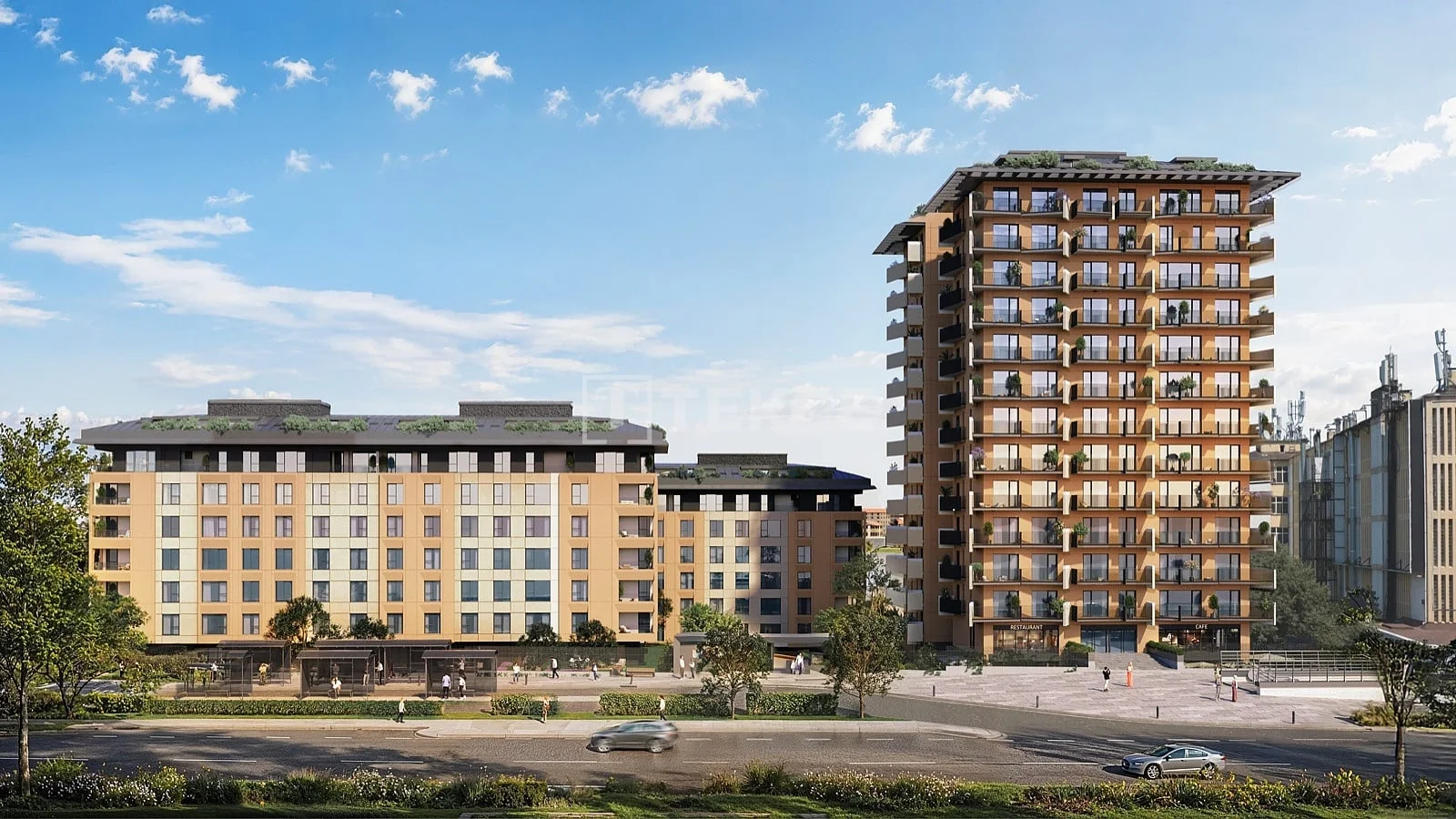 4-Bedroom Apartment with City View in Besiktas, Istanbul