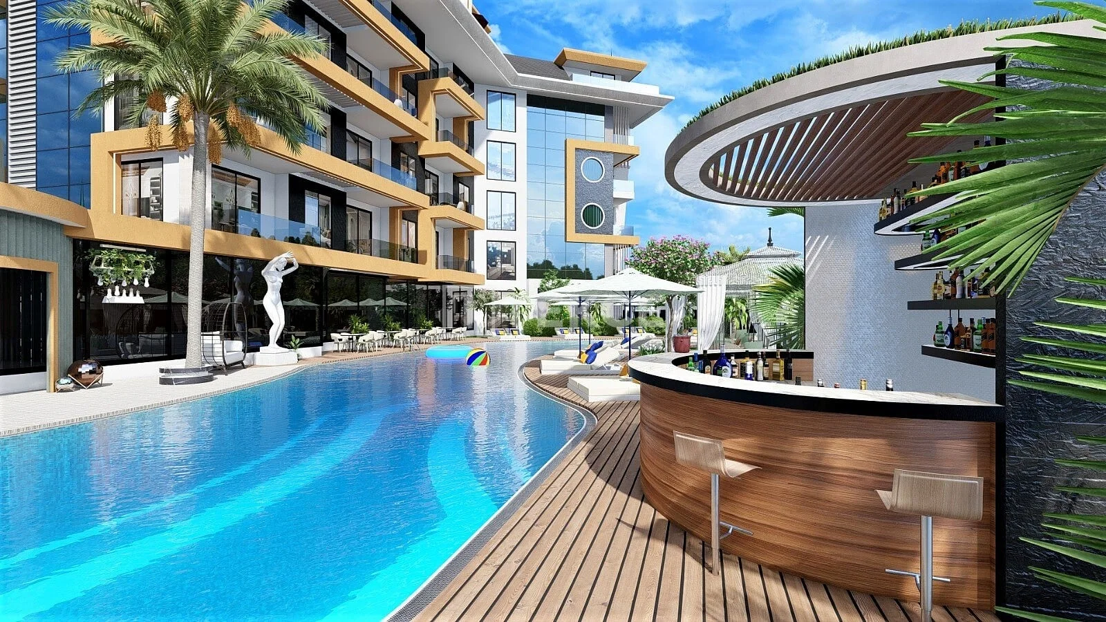 2-Bedroom Apartment with Smart Home System in Alanya