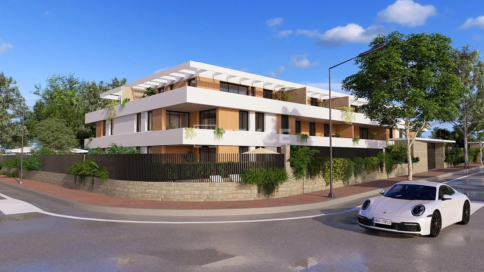 3-Bedroom Penthouse with Terrace and Garden in Jávea, Spain