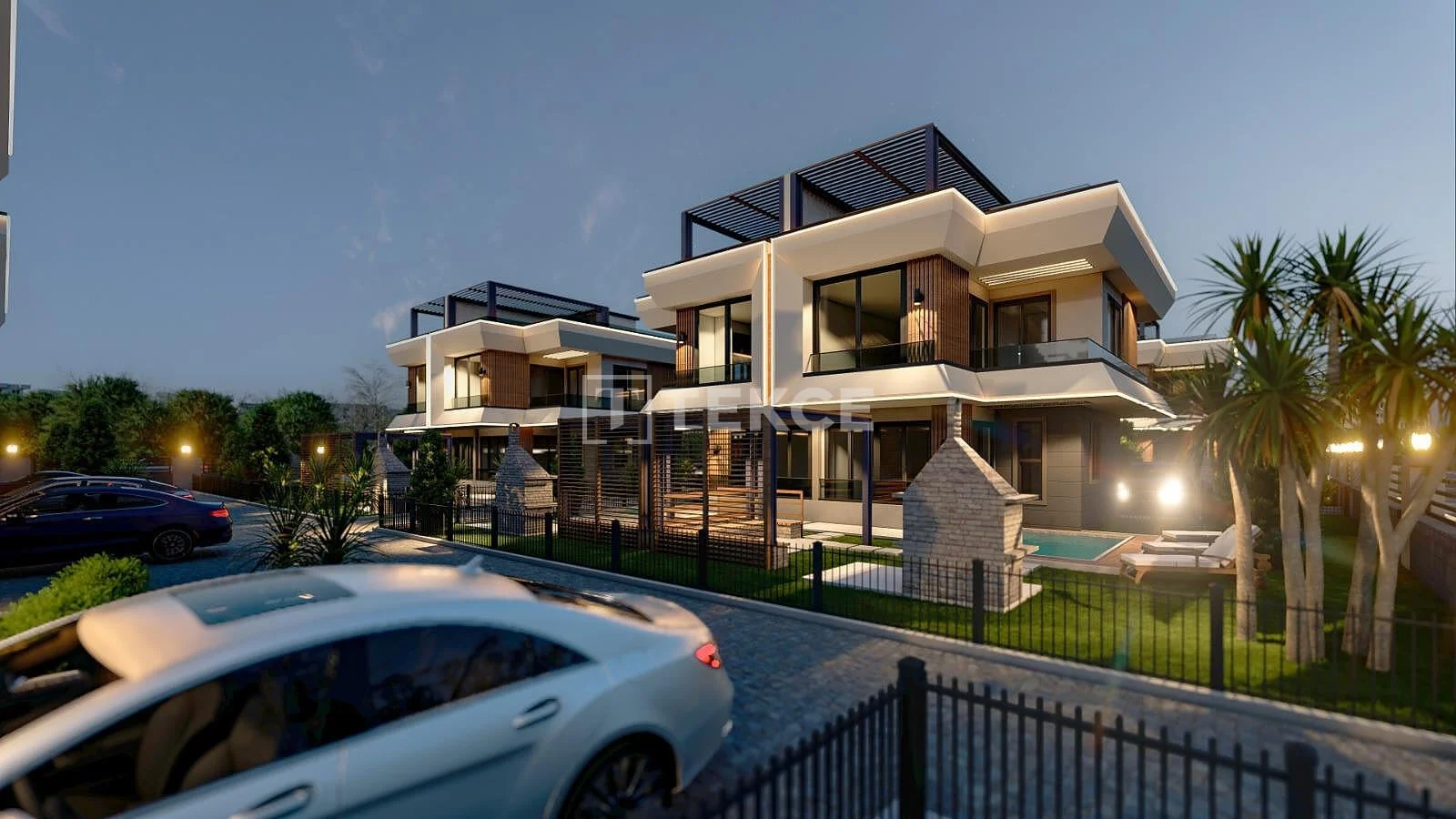 3-Bedroom Villa with Private Pool and Sea View in Mersin