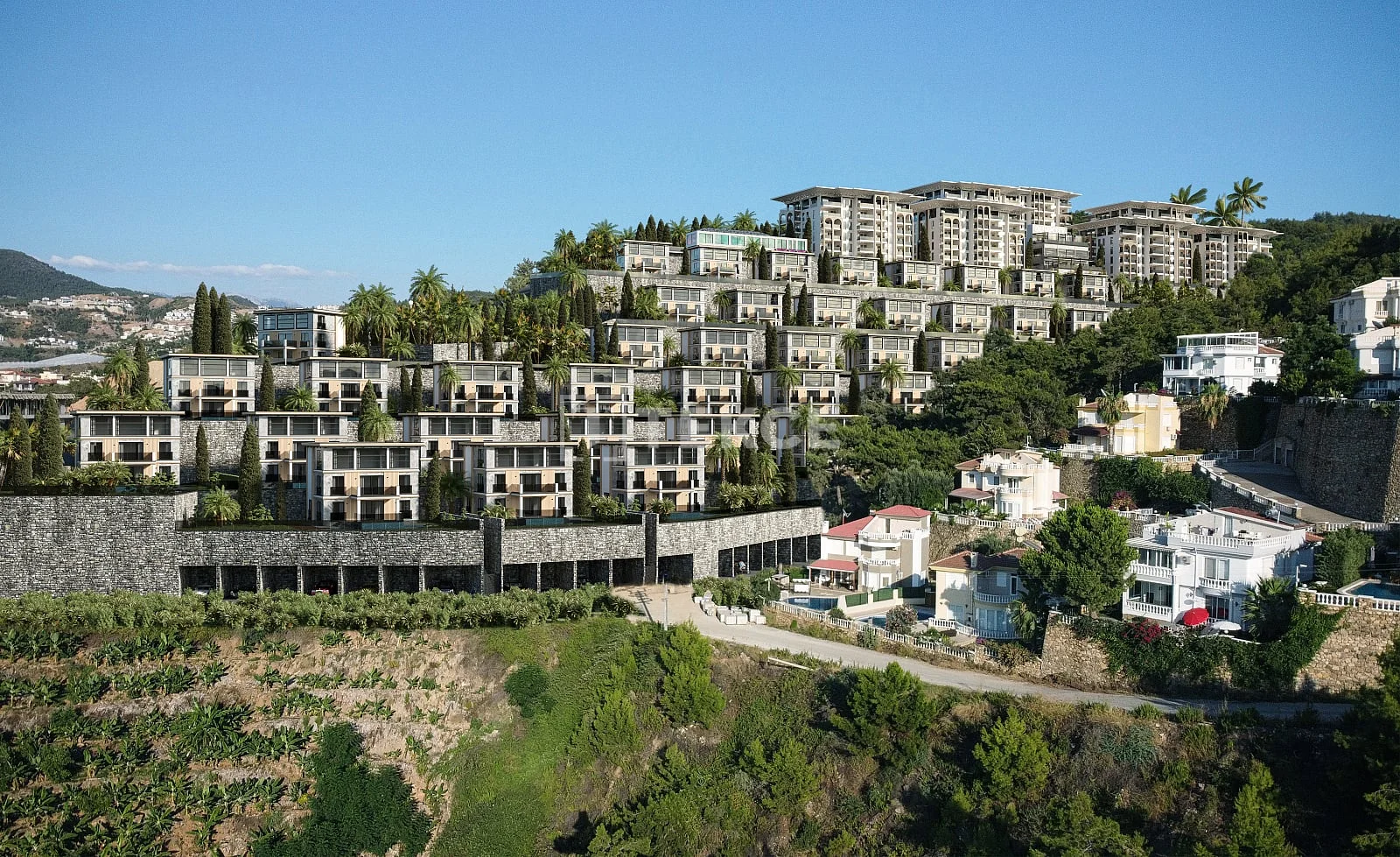 4-Bedroom Villa with Sea and Mountain Views in Kargicak, Alanya