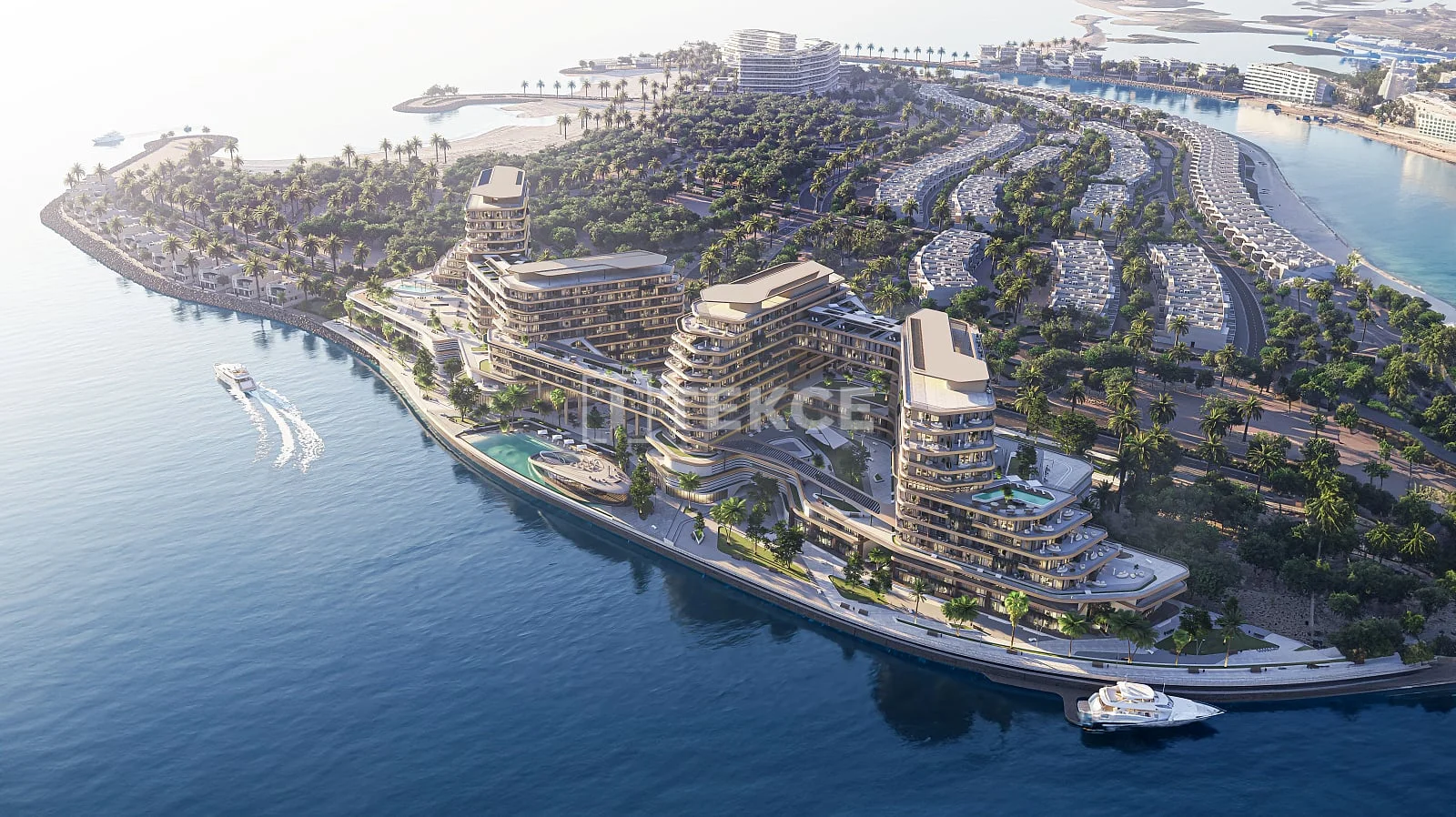 Новые квартиры на первой линии моря в Рас-эль-Хайме, 3 комнаты, фото 4