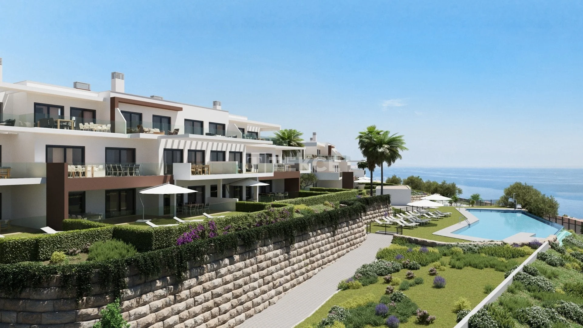 2-Bedroom Penthouse with Sea View in Casares