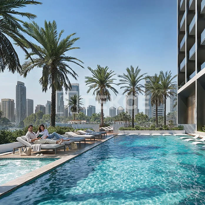 2-Bedroom Apartment with City View in Jumeirah Village Circle, Dubai, photo 2