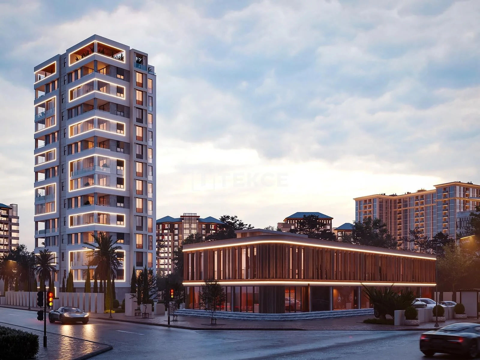 4-Bedroom Apartment with Shared Pool in Yenisehir, Mersin