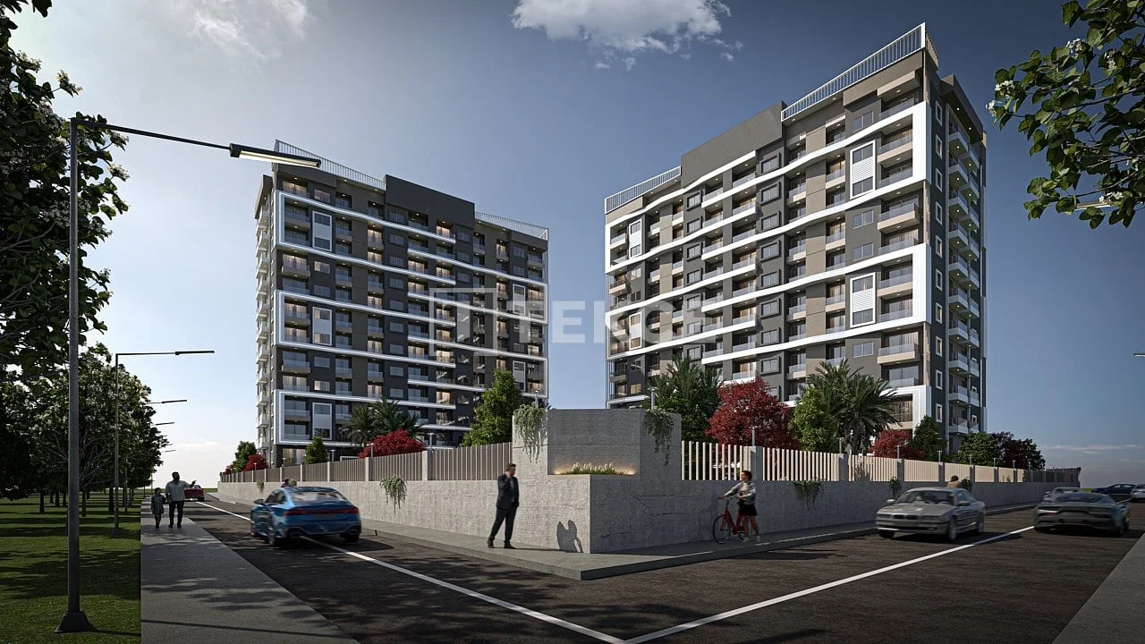 2-Bedroom Apartment with City View in Mersin, Turkey