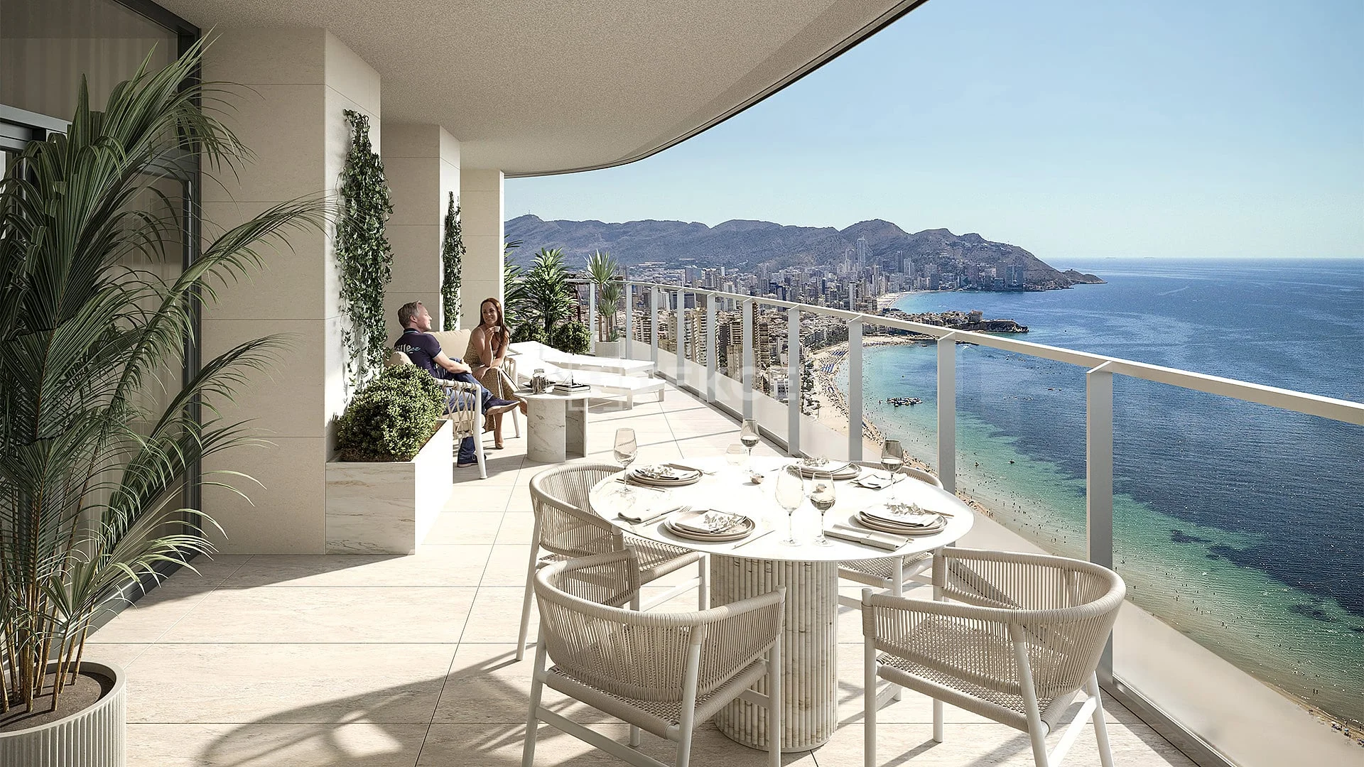 1-Bedroom Apartment with Sea View in Benidorm, Valencia, photo 4