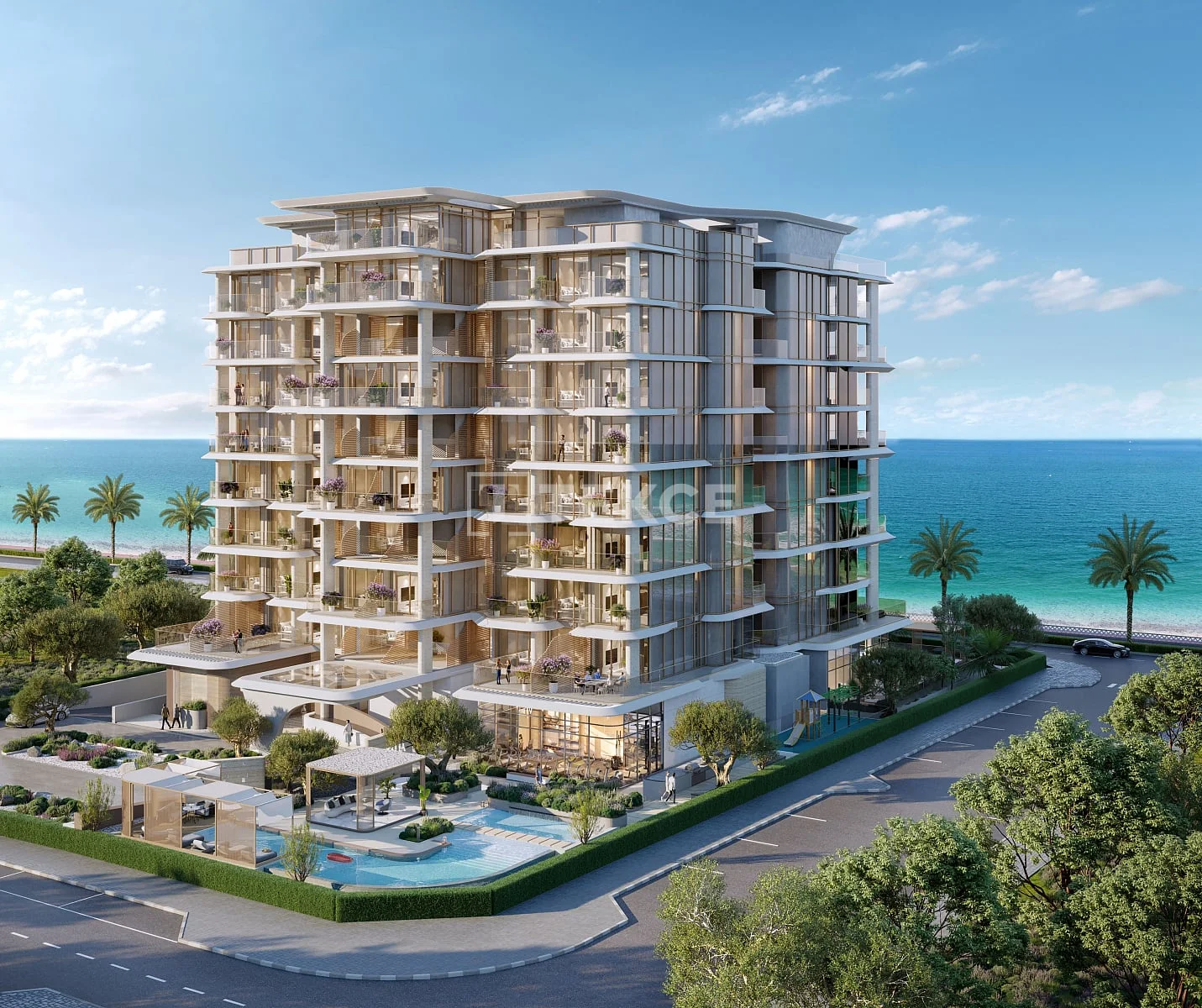 3-Bedroom Apartment with Private Pool on Beachfront at Palm Jumeirah, Dubai